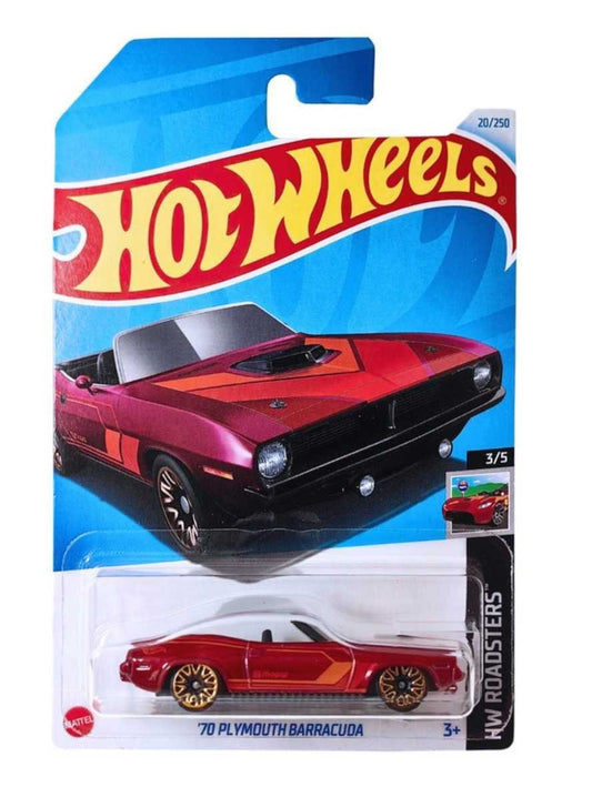 EXCLUSIVE Hotwheels 70 Plymouth Barracuda