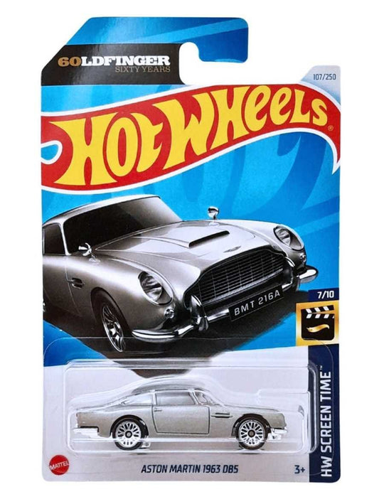 EXCLUSIVE Hotwheels Aston Martin 1963 DB5 imported mainline