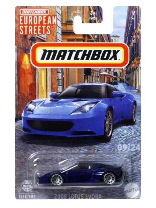 Matchbox European Streets 2008 Lotus Evora Mainline Imported 1:64