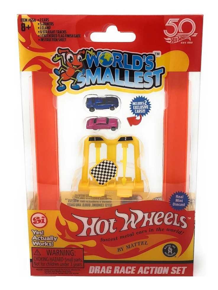 EXCLUSIVE Hotwheels Drag Race Action Set