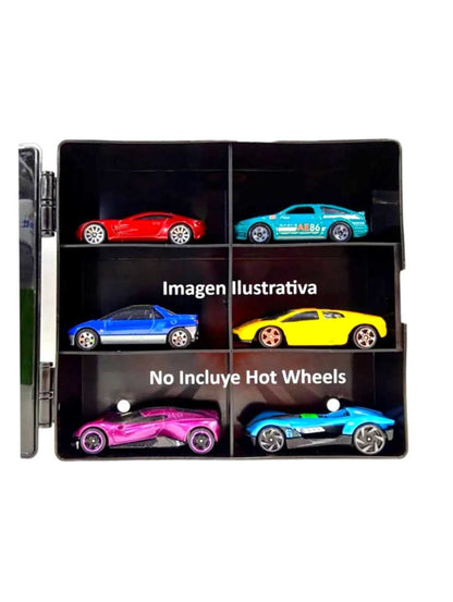 EXCLUSIVE Hotwheels Race Zone Loose car Case Holder Hold 6 Cars