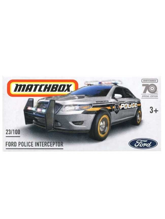 EXCLUSIVE Matchbox Ford Police Interceptor