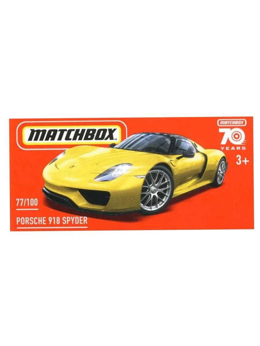 EXCLUSIVE Matchbox Porsche 918 Spyder