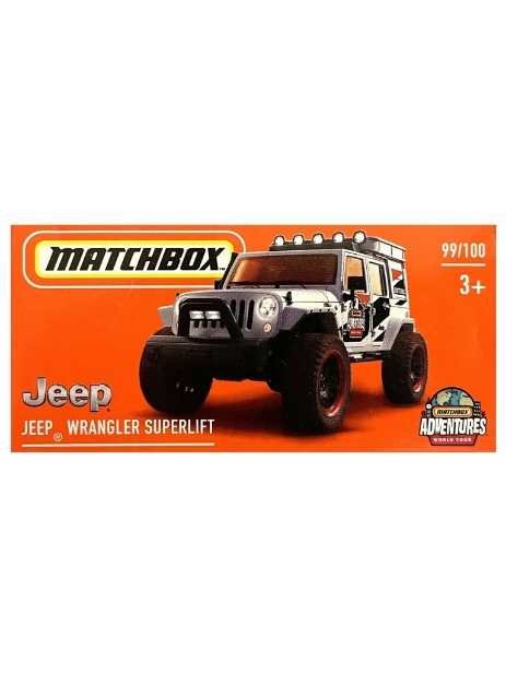 EXCLUSIVE Matchbox Jeep Wrangler Superlift