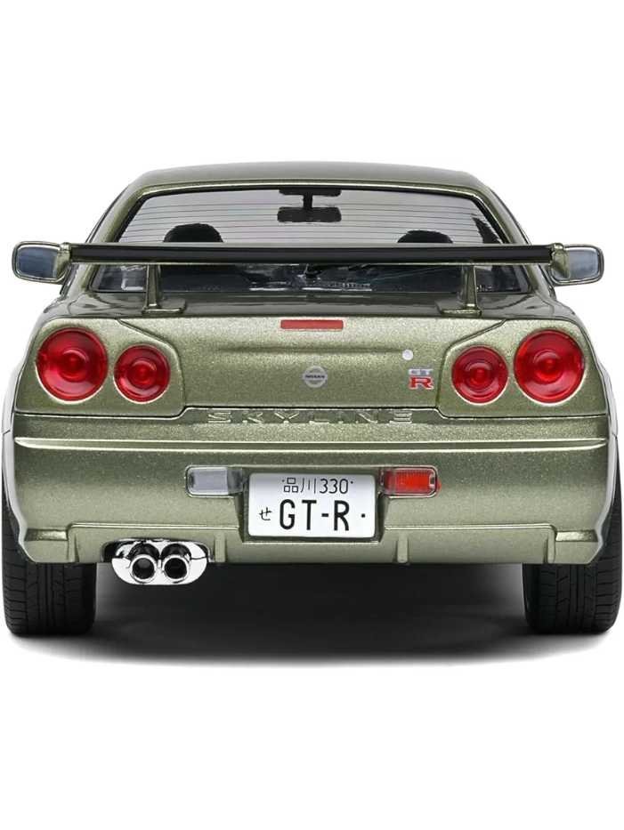 EXCLUSIVE Solido Nissan Skyline GT-R (R34) (box damage car mint condition)