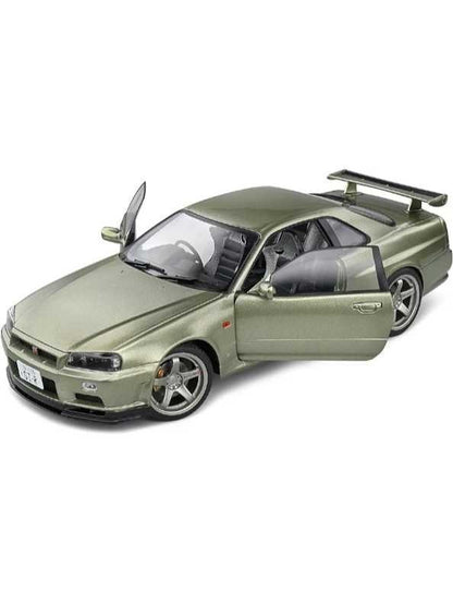 EXCLUSIVE Solido Nissan Skyline GT-R (R34) (box damage car mint condition)