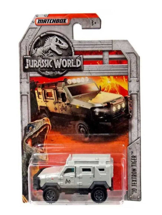 Matchbox Jurassic World 10 Textron Tiger (blister Damage) Mainline Imported Premium 1:64 scale