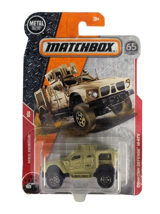 EXCLUSIVE Matchbox MBX Rescue Oshkosh defense m-atv