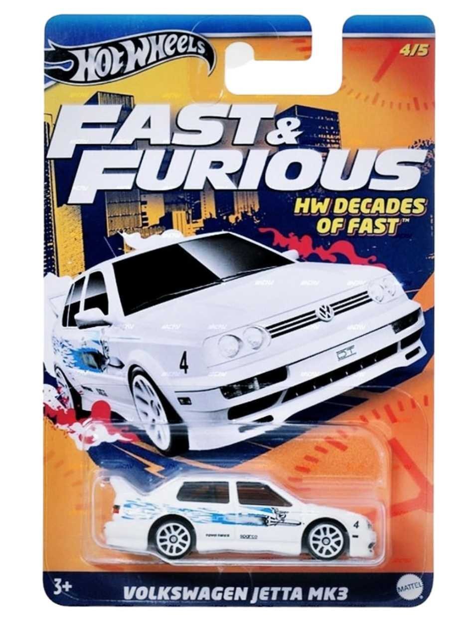 EXCLUSIVE Hotwheels Fast &amp; Furious Set of 5 Hw Decades of Fast