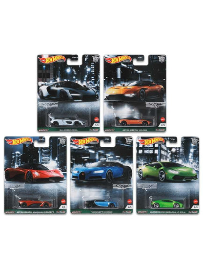 EXCLUSIVE Hotwheels Exotic Envy set of 5