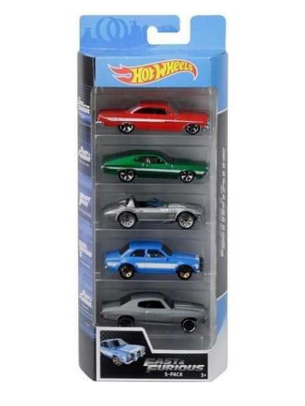 EXCLUSIVE Hotwheels Fast &amp; Furious Five Pack (open box)