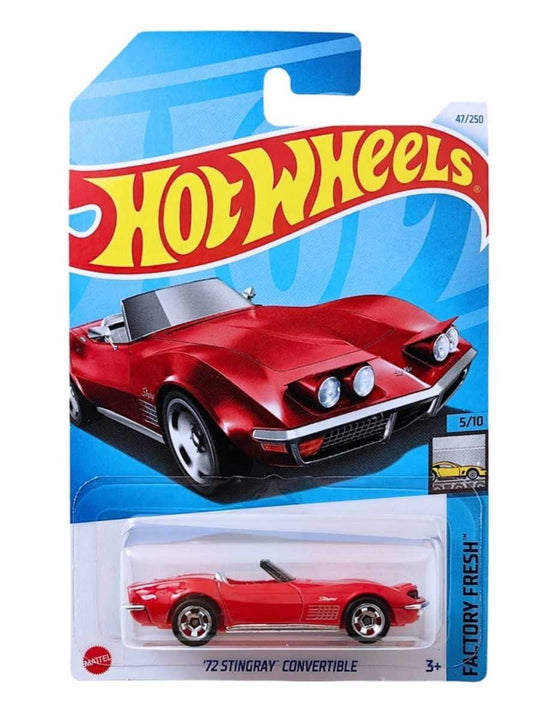 Hotwheels 72 Stingray Convertible 1:64 (imported mainline)