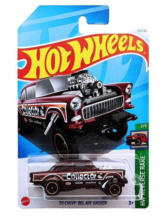 EXCLUSIVE Hotwheels 55 Chevy Bel Air Gasser