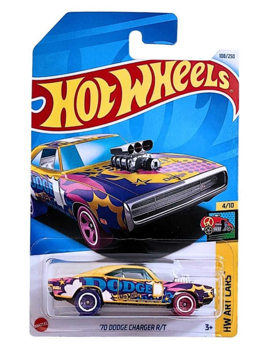 EXCLUSIVE Hotwheels 70 Dodge Charger R/T