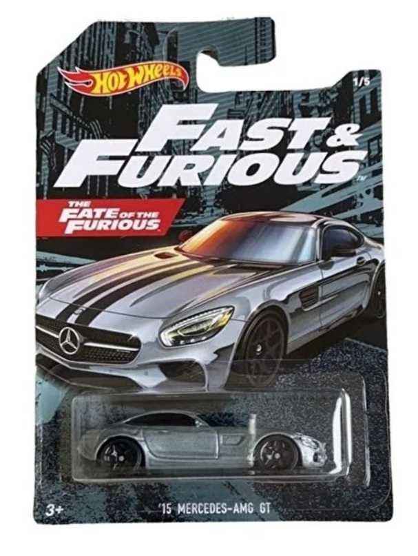 EXCLUSIVE Hotwheels 15 Mercedes AMG GT (Blister Damge)