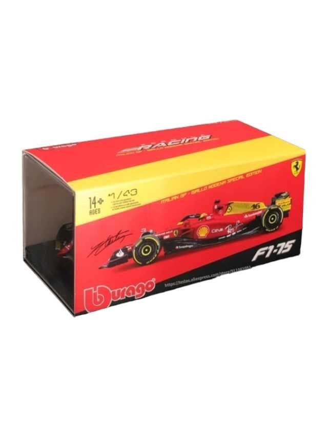 EXCLUSIVE Bburago Formula One Ferrari F1-75 Italian GP Charles Leclerc 2023