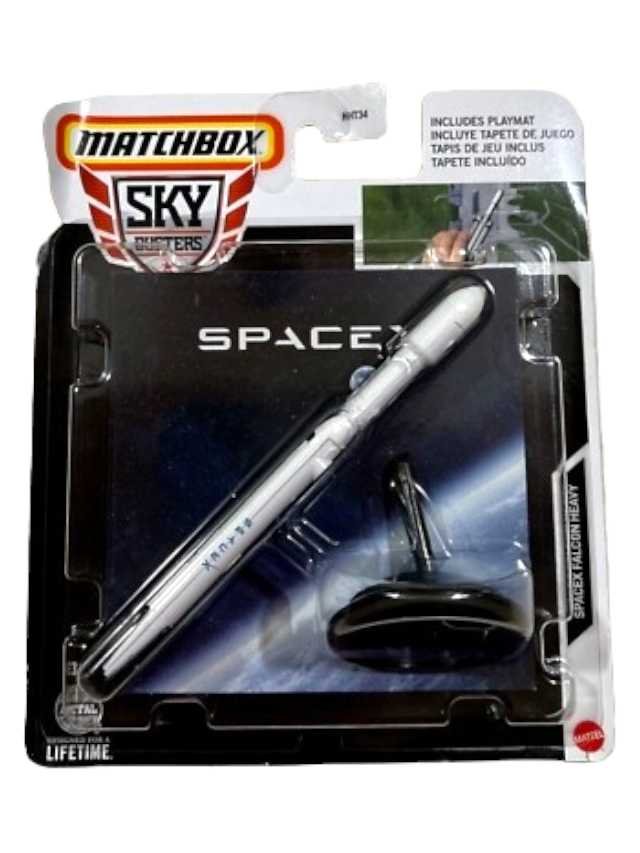 EXCLUSIVE Matchbox Spacex Falcon heavy