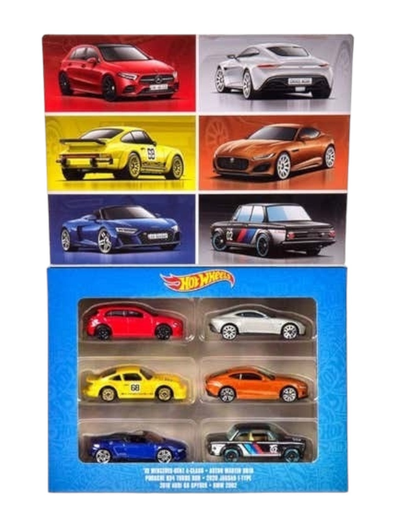 Exclusive Hotwheels set of 6