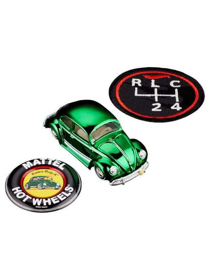 Exclusive Hotwheels Kawa -Bug A (With Protector patch and pin )