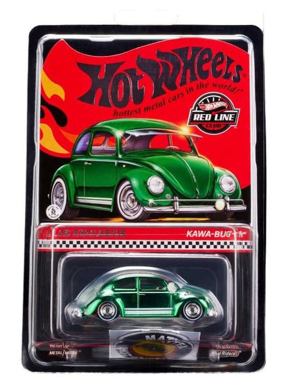 Exclusive Hotwheels Kawa -Bug A (With Protector patch and pin )