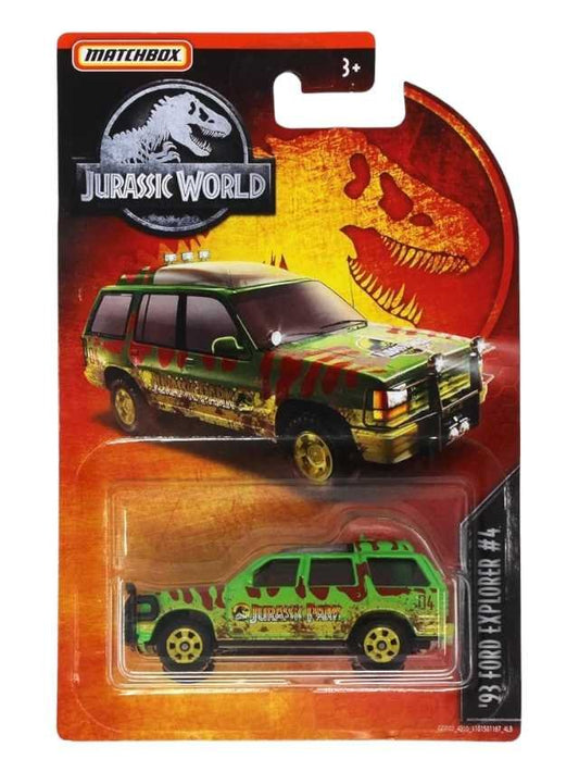 Exclusive Matchbox Jurrasic World '93 Ford Explorer # 4