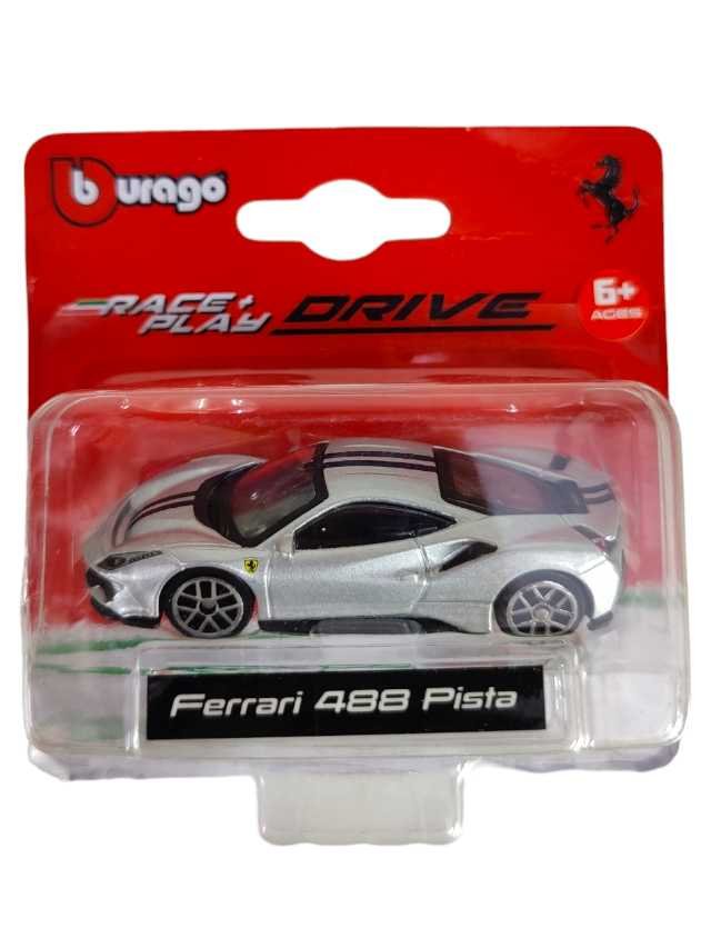 Exclusive BBurago Race Play Drive Ferrari 488 Pista