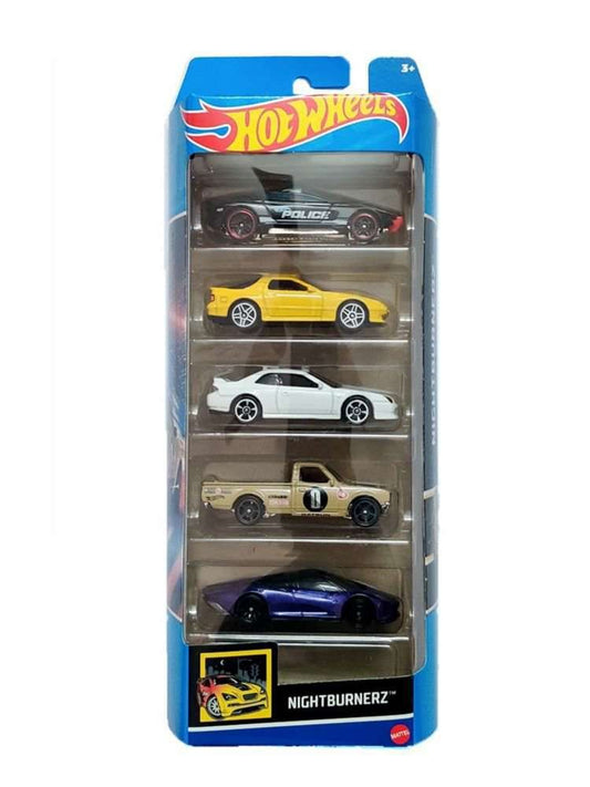 Hotwheels Nightburnerz 5 pack