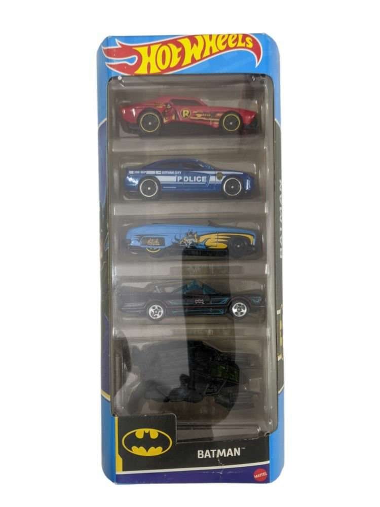 Hotwheels Batman 5 pack (Blister damage car mint condition)