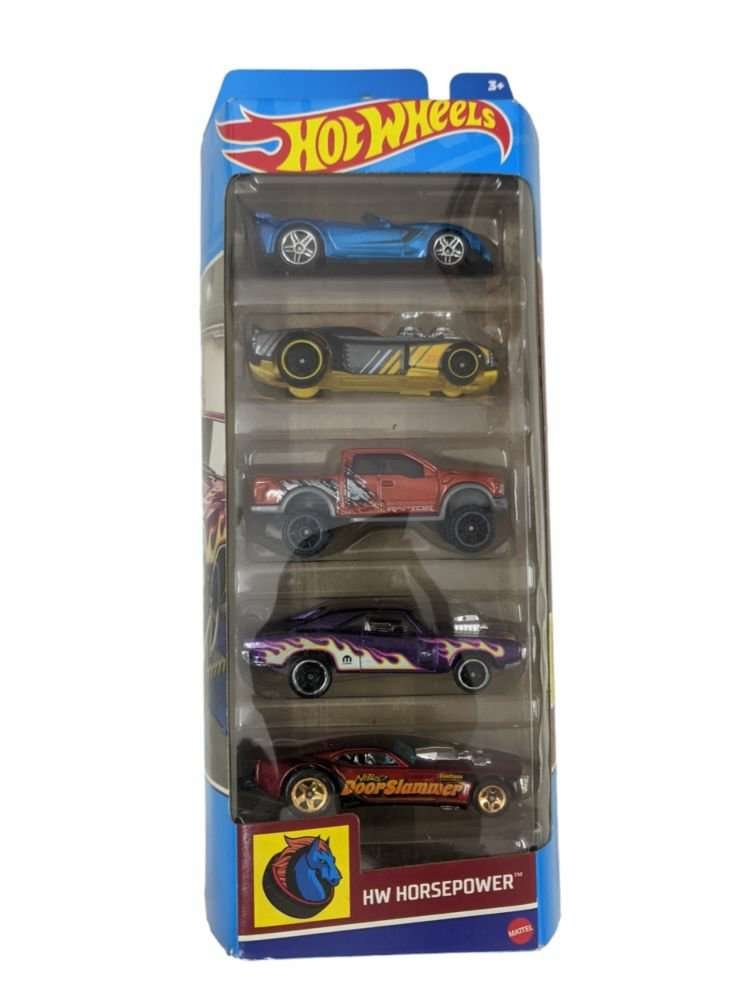 Hotwheels Hw Horsepower 5 pack