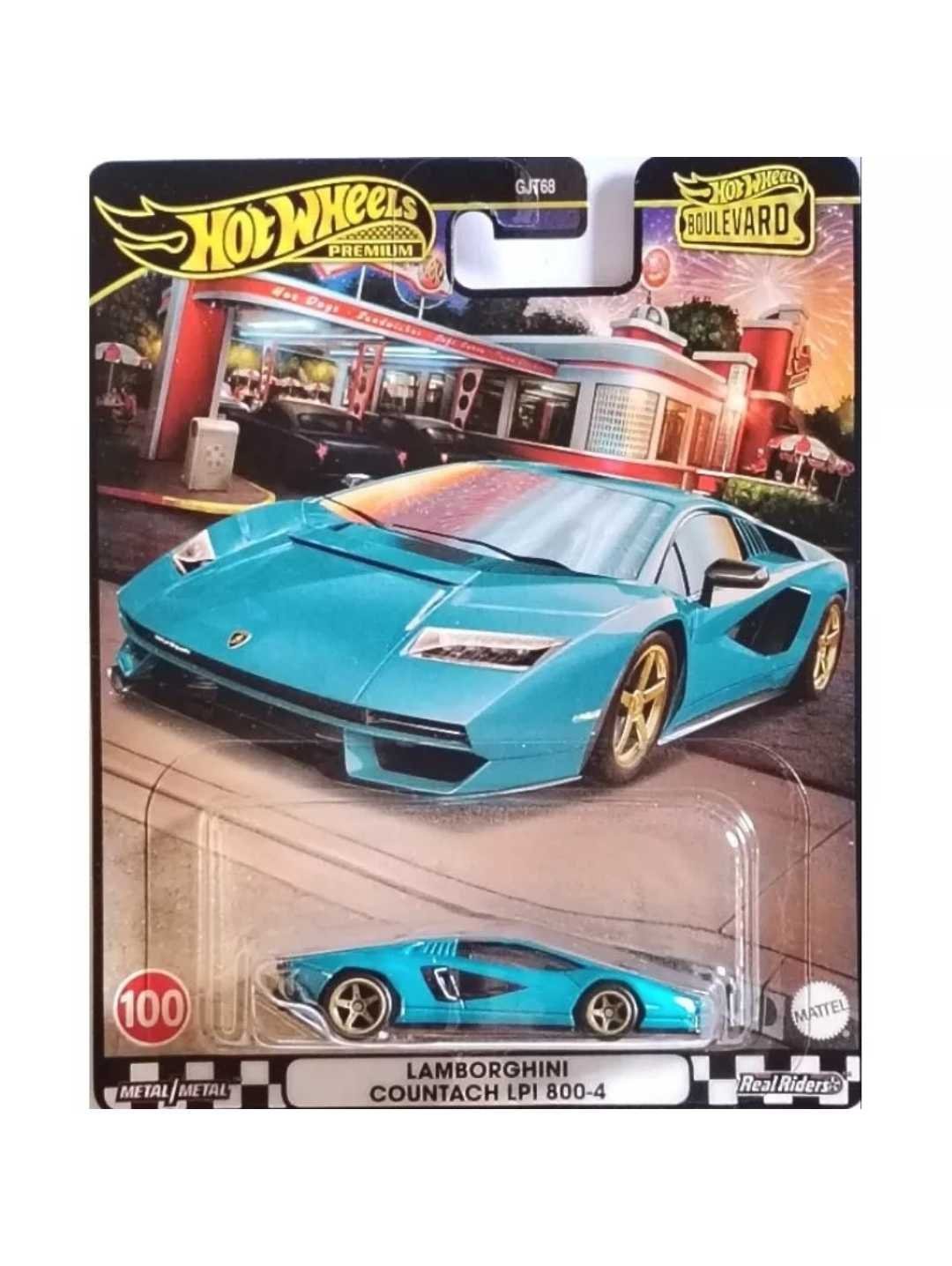 Hotwheels boulevard Lamborghini countach lpl 800-4 imported premium 1:64 scale