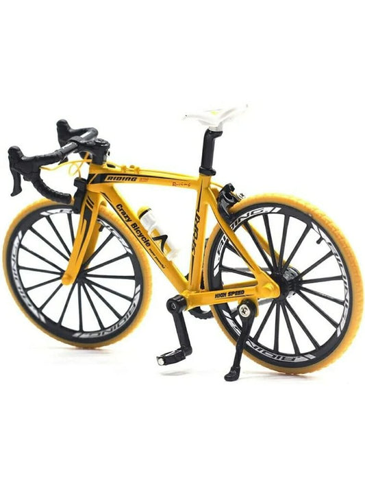 Bicycle Model 1:10 Crazy Bicycle Riding (Yellow).