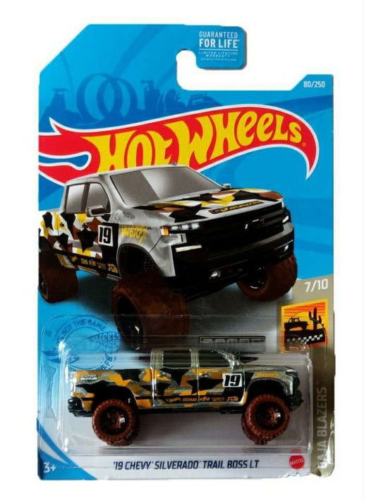 Hotwheels 19 Chevy Silverado trail boss lt