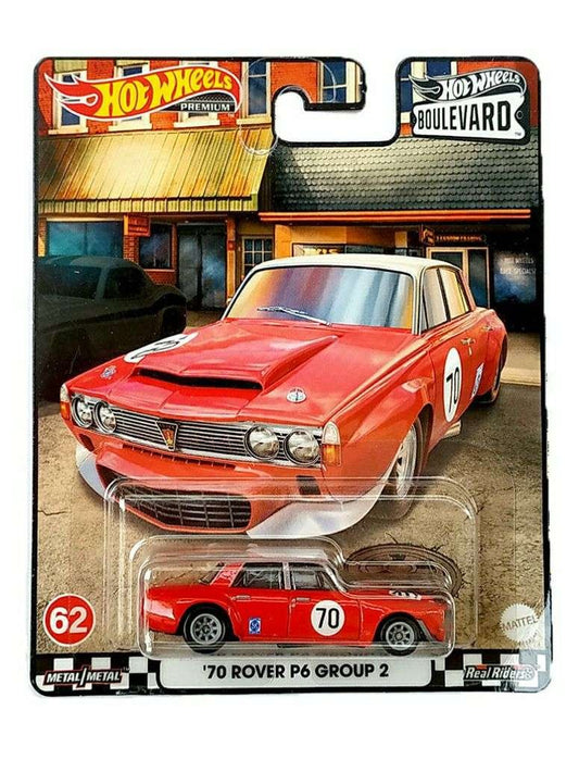 EXCLUSIVE Hotwheels 70 Rover P6 Group 2