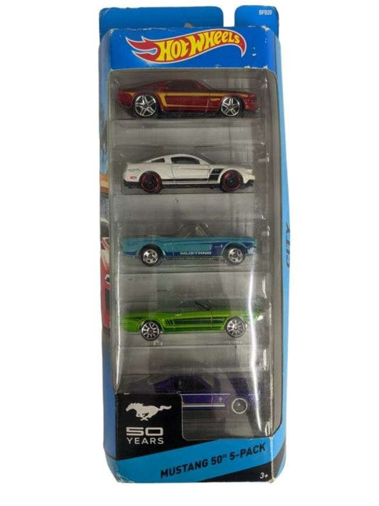 EXCLUSIVE Hotwheels city Mustang 50th 5 pack