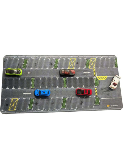 Parking Lot B desktop Diorama Mat