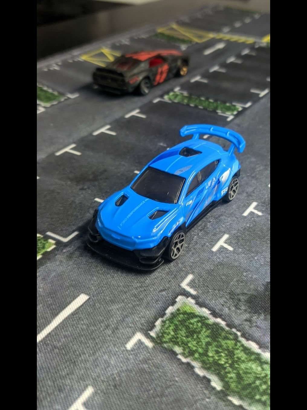 Parking Lot B desktop Diorama Mat