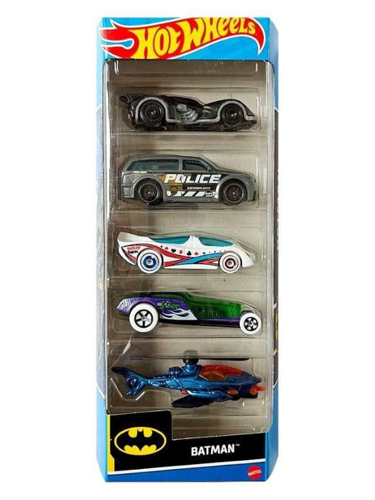 INDIAN CARD Hot Wheels Batman - Set of 5 Cars - 2024