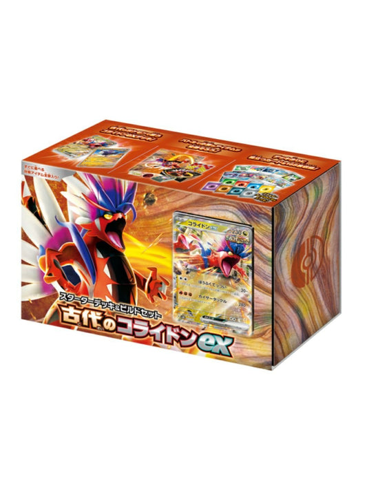 original Pokemon Card Game Scarlet &amp; Violet Starter Deck &amp; Build Set Ancient Koraidon EX Japan