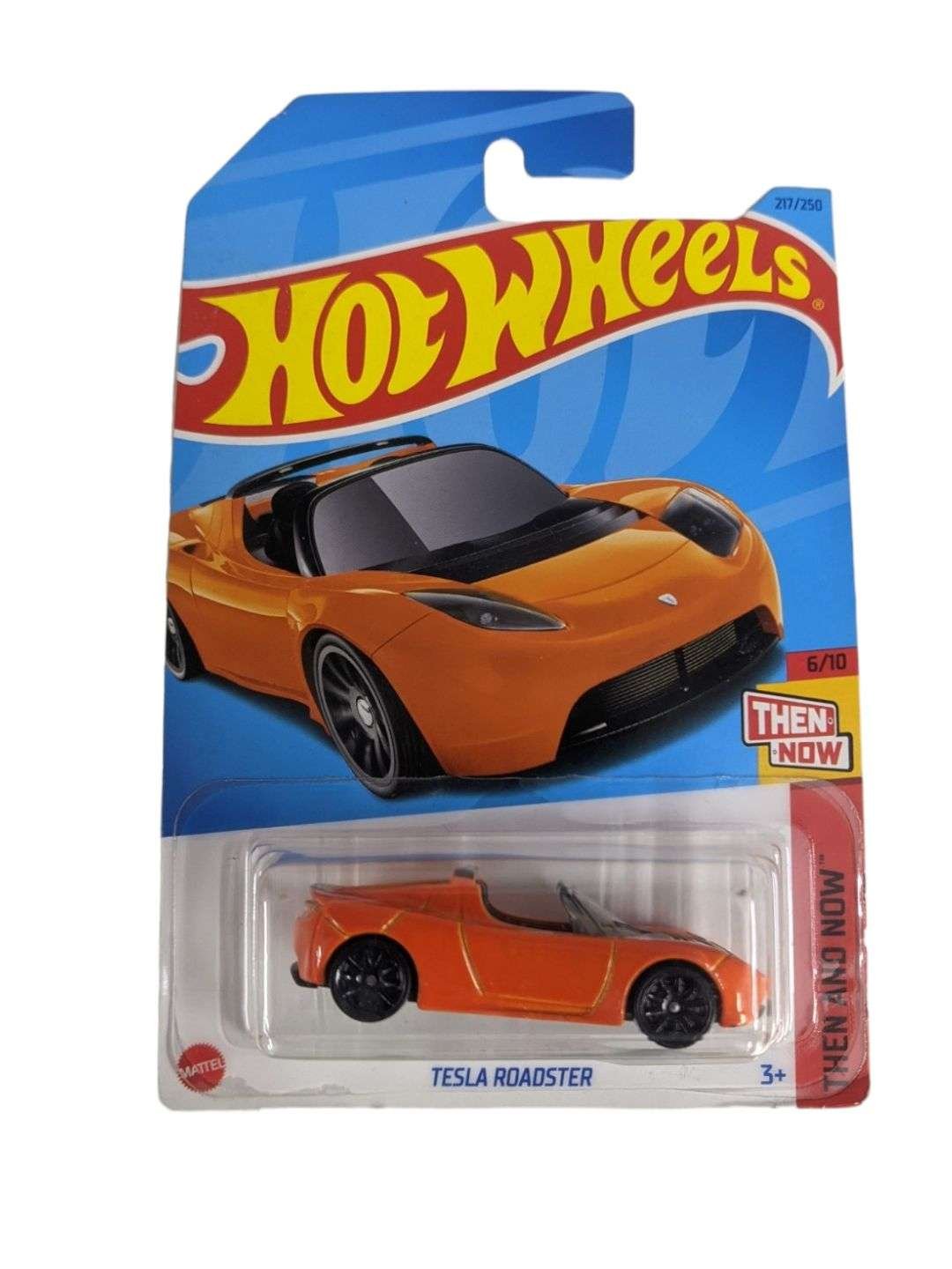 INDIAN CARD Hotwheels Tesla Roadster