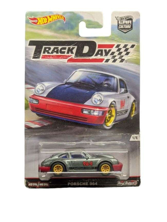 Hotwheels Car culture track day Porsche 964 premium Imported 1:64 scale