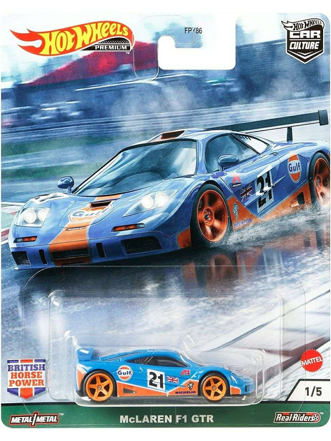 Hotwheels Mclaren F1 Gtr