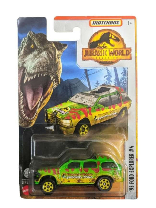 Matchbox Jurassic world 93 Ford Explorer