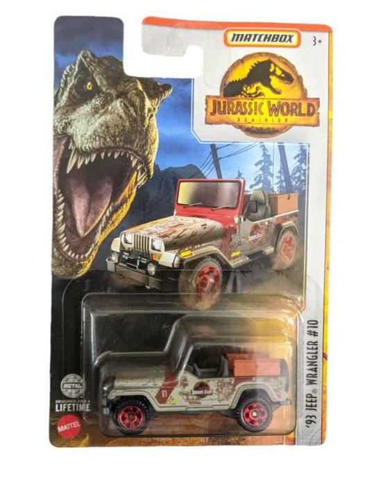 Matchbox Jurassic world 93 Jeep Wrangler # 10