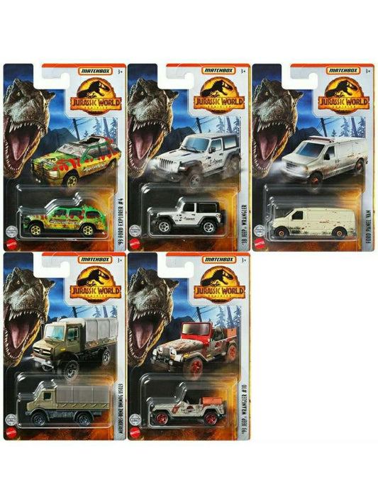 Matchbox Jurassic world set