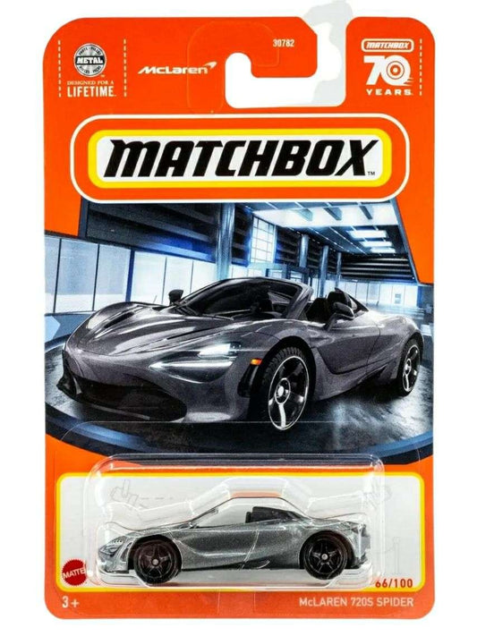 EXCLUSIVE Matchbox Mclaren 720s spider