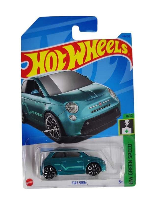 hotwheels Fiat 500e imported mainline 1:64 scale