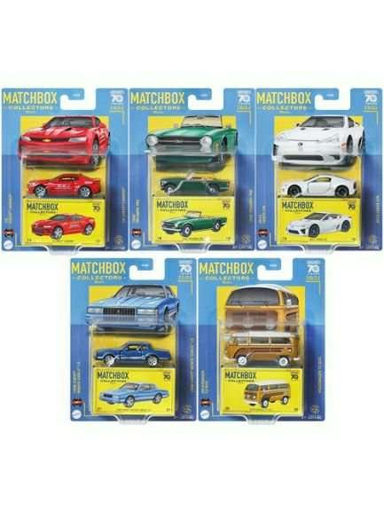 Matchbox 70 Years set