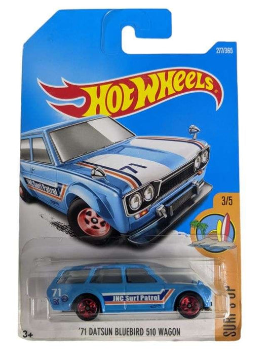 Hotwheels 71 DatsunBluebird 510 Wagon 1:64 imported mainline