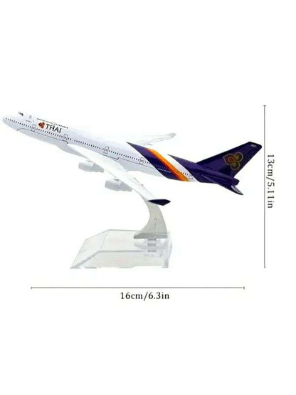 Diecast Airplane Thai Aircraft Model (Scale 1:400)