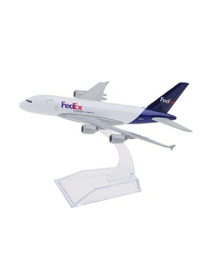 Diecast Airplane Aircraft Fedex (Scale 1:400)